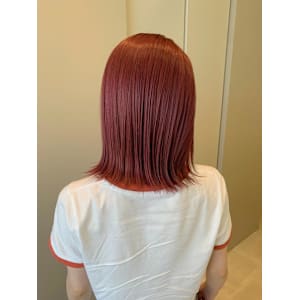 ルージュピンクカラー