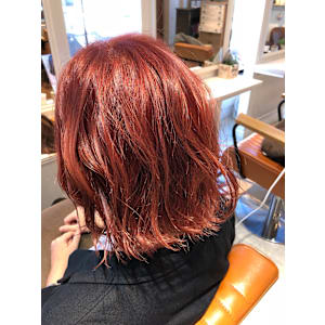 クリアレッドカラー