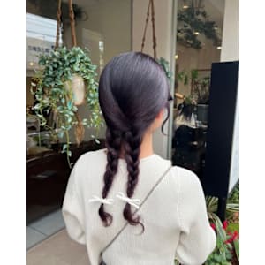 韓国アレンジサナちゃんヘアー