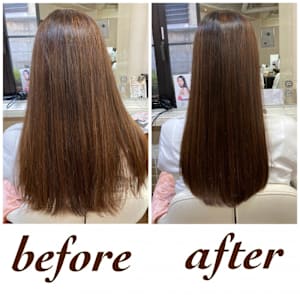 【美髪整形】異次元の最新髪質改善☆シルク酸性ストレート