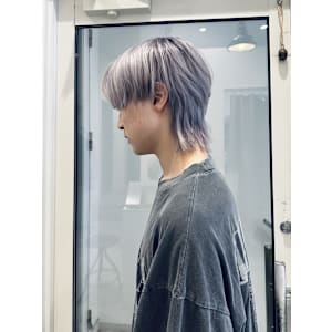 ハイトーンブリーチショートウルフ/keshiki大名YUKI