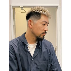 ロースキンフェードブリーチショート/keshiki 大名 