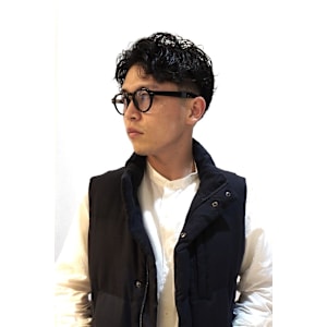 大人フェードスパイラルパーマ/keshiki 大名 KOTA