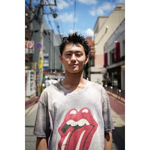 keshiki大名×メンズスパイキーショート