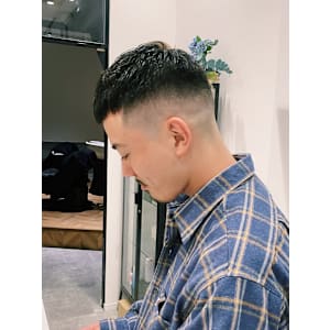 ミドルスキンフェードクロップ/keshiki 大名 