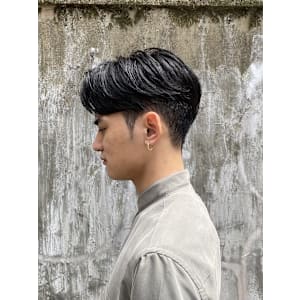 カルマダウンパーマセンターパート/keshiki 大名 