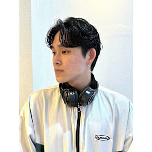 ニュアンスパーマセンターパート/keshiki 大名 