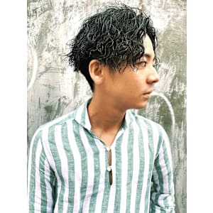 センターパートツイストスパイラル/KOTARO