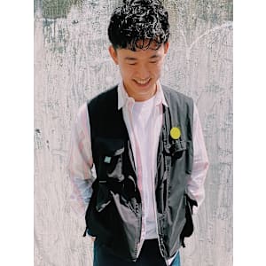 無造作ショートメンズパーマ/keshiki 大名 