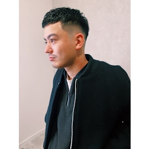 スキンフェードパーマクロップ/keshiki 大名 