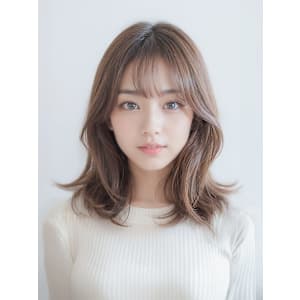 垢抜けミディアムレイヤー