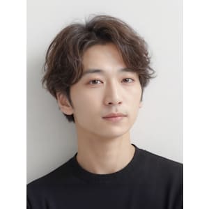 大人センターパート垢抜けスタイル