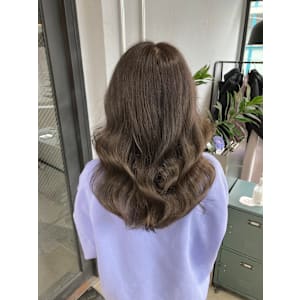 美髪カラー◎チョコレートグレージュ【高田馬場　lok】