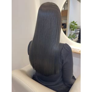 艶髪ブルーブラック/ブリーチなしカラー