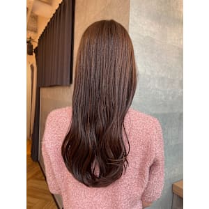 LOREN自由が丘＊透明感グレージュエアリーロング　