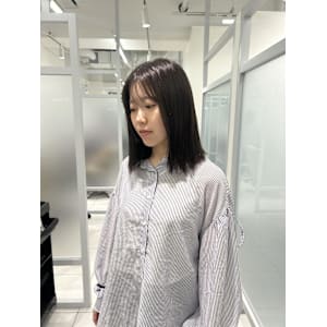 ダークグレージュ/透明感カラー/アッシュグレージュ