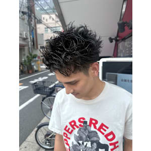 髪質改善グレージュカラーカーキベージュレイヤーロング錦糸町