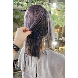 アンブレラカラー/ブラック×パープル