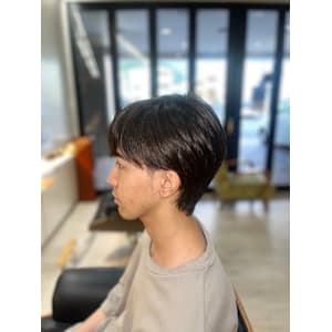 メンズ×ナチュラルマッシュ