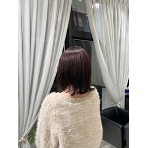 大人可愛い暖色ツヤカラー