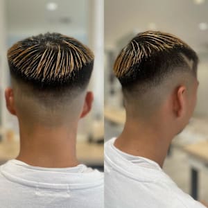 【メンズ　フェードカット】