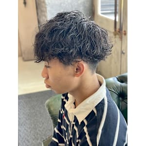 波巻きスパイラルパーマ