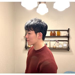 刈り上げないメンズショート