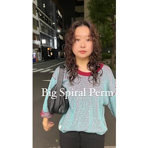 外国人風レイヤーパーマ/ロングプードルパーマ