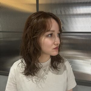 ミディアムパーマ