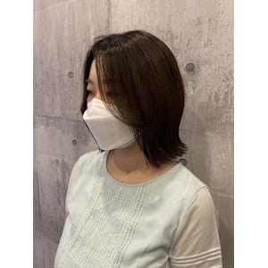 切りっぱなしボブ