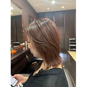 切りっぱなしボブ