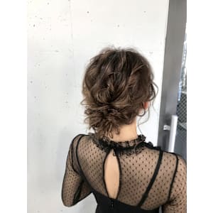 大人可愛いヘアアレンジ【高田馬場　lok】