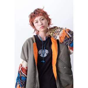 short・レイヤー・オレンジ・