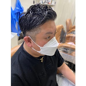 ツーブロショート