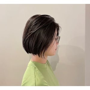 大人の重軽ボブ