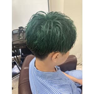 ターコイズグリーン - GLADGE池袋/ダブルカラー/ブリーチ【グラッジイケブクロダブルカラーブリーチ】掲載中