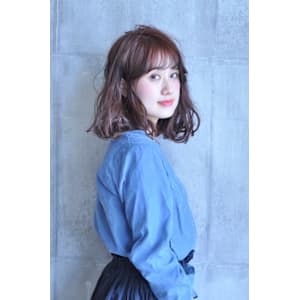 フェミニン＊透明感カラー　