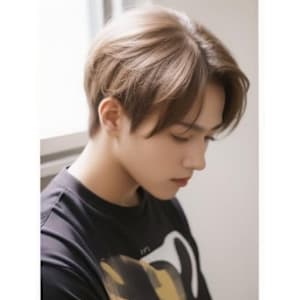 アップバングミディアム