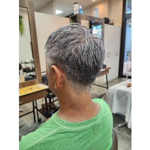 メンズカット/パーマ/グレイカラー/鎌取駅/韓国風/白髪染め