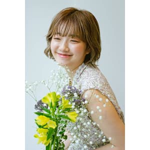 韓国風タッセルボブ