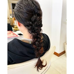 結婚式ヘアセット☆ヘアアレンジ
