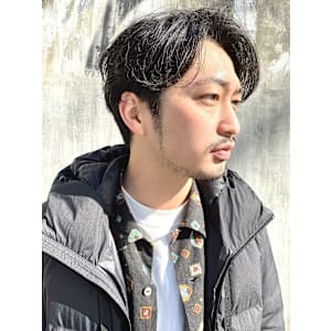 マッシュセンターパートハンサムショート/keshiki 大名