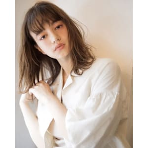 ゆるふわ１カールパーマ/keshiki大名