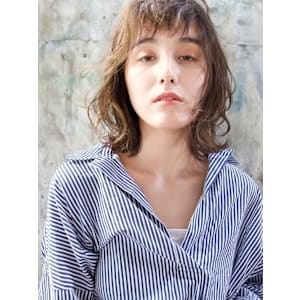 keshiki大名×外国人風パーマカールボブ