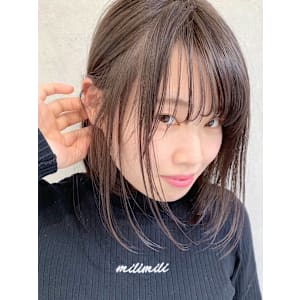 最高の透け感ヴェールグレージュ/keshiki大名KAZU