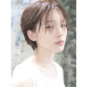 シンプルショートでアンニュイ感/keshiki大名