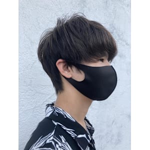 ナチュラルな襟足