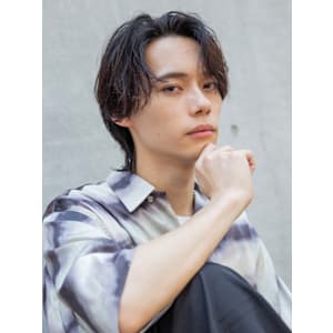 【小久保style】韓国マッシュニュアンスパーマアッシュ