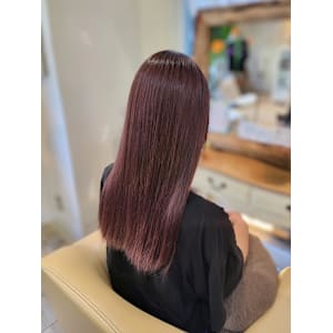 艶ロング×カシスピンク