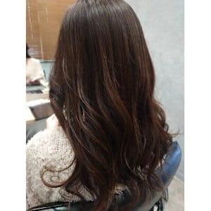 N.ルフレカラーで白髪ぼかし